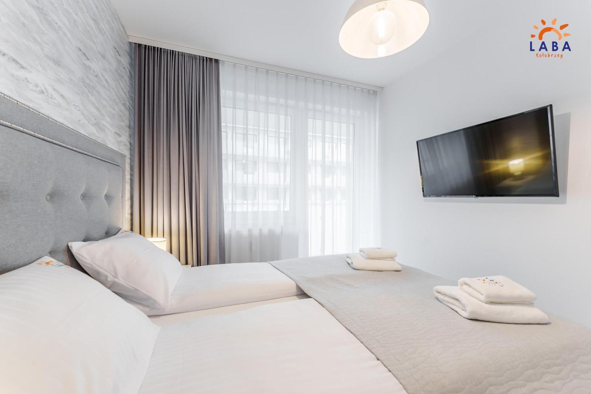 Appartement Laba Kolobrzeg Blizej Morza Extérieur photo