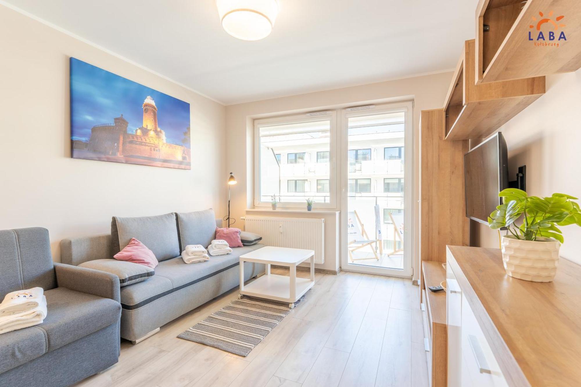 Appartement Laba Kolobrzeg Blizej Morza Chambre photo