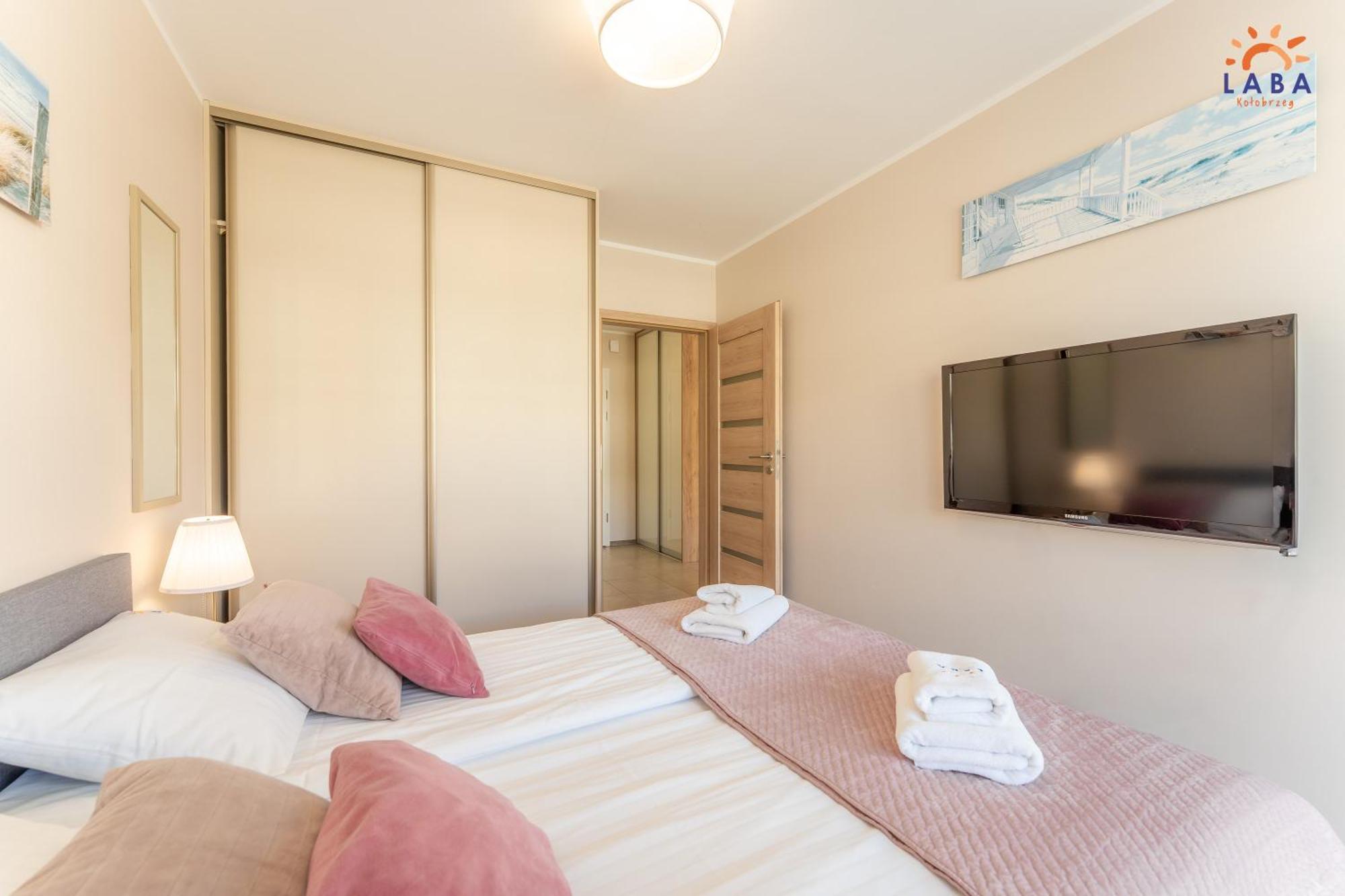 Appartement Laba Kolobrzeg Blizej Morza Chambre photo